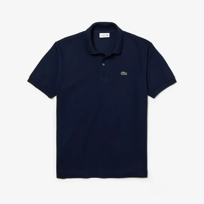The Original Polo Lacoste Mens L1212 Polo Navy Blue Popular