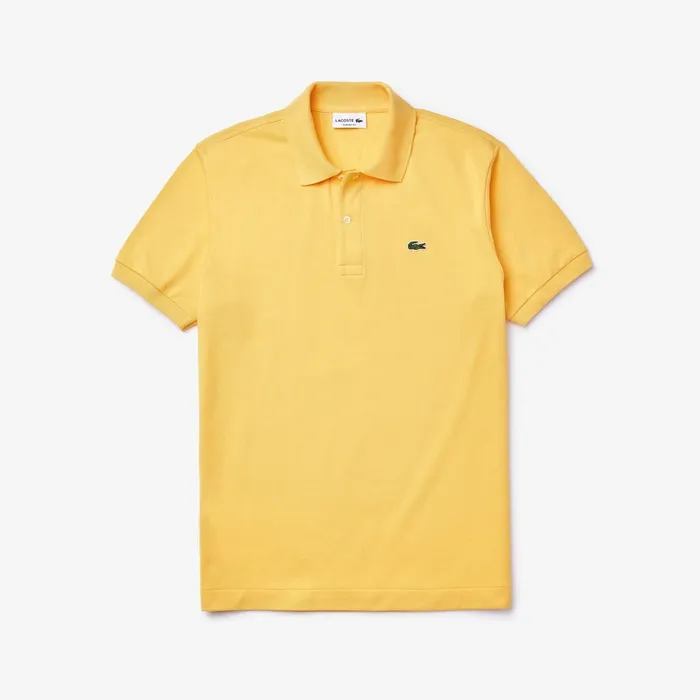 The Original Polo Lacoste Mens L1212 Polo Yellow For Sale