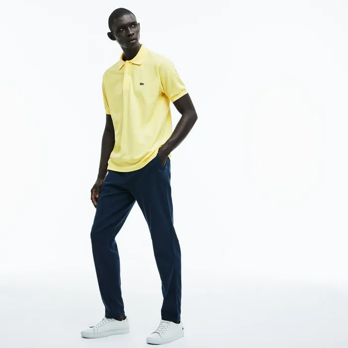 The Original Polo Lacoste Mens L1212 Polo Yellow Near Me
