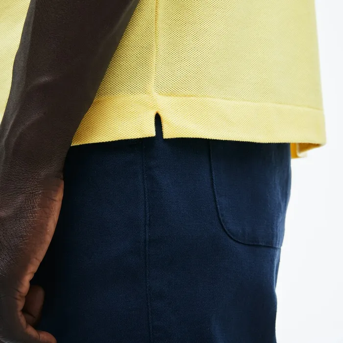 The Original Polo Lacoste Mens L1212 Polo Yellow Near Me