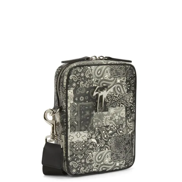 Thoby Black Men Giuseppe Zanotti Bags and Accessories