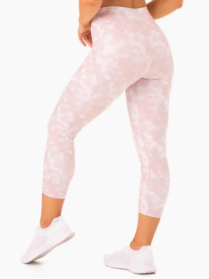 Tie Dye 78 Leggings 8211 Mauve Pink Tie Dye Women Ryderwear Leggings