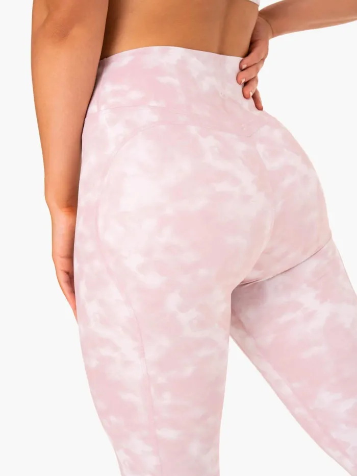Tie Dye 78 Leggings 8211 Mauve Pink Tie Dye Women Ryderwear Leggings