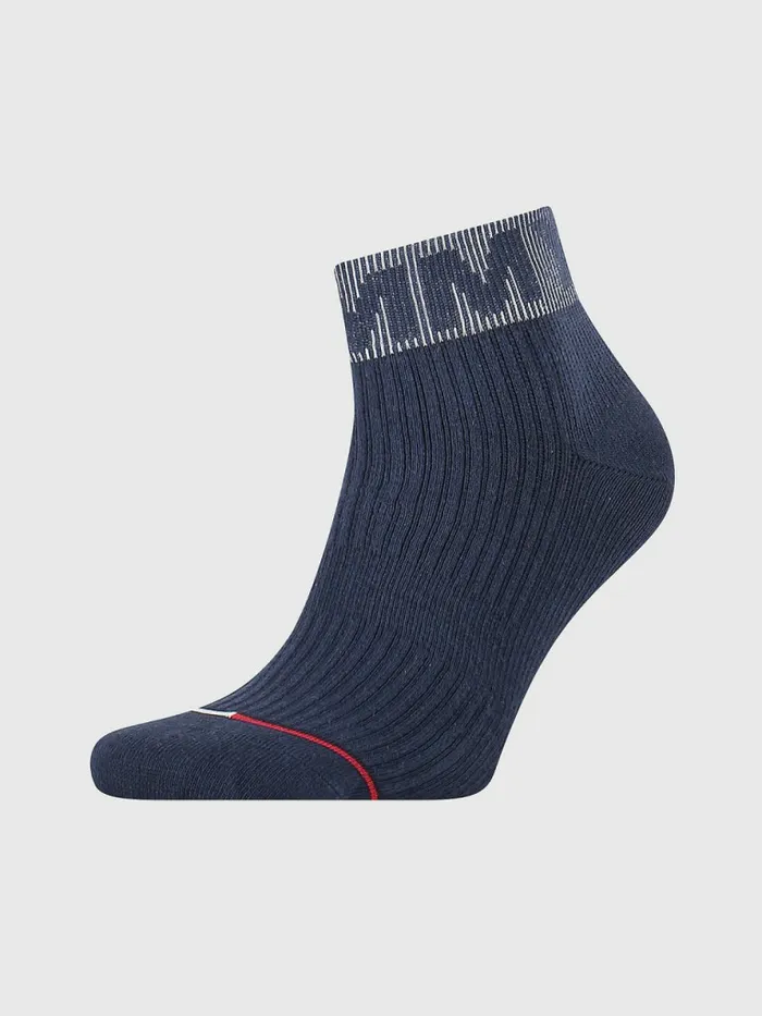 Tommy Hilfiger 1Pack Logo Cuff Ankle Socks Navy Womens Socks and Hosiery For Sale Tommy Hilfiger 1Pack Logo Cuff Ankle Socks Navy Womens Socks and Hosiery For Sale