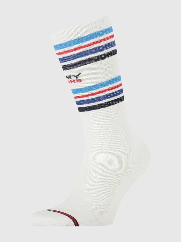 Tommy Hilfiger 1Pack Stripe Knee High Socks Tommy Original Mens Socks Casaul
