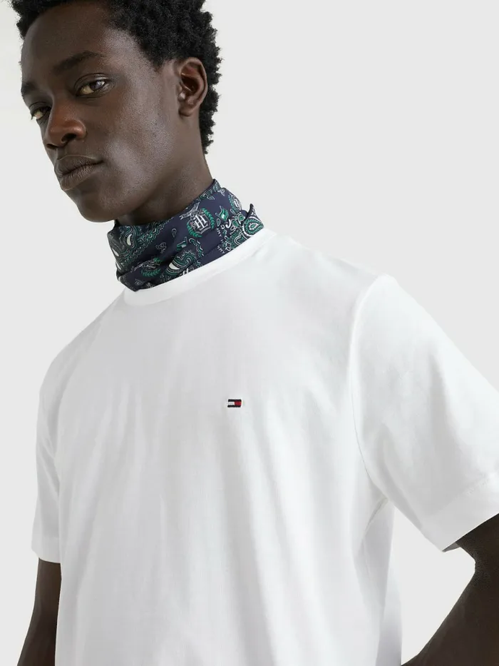 Tommy Hilfiger 1985 Collection Flag TShirt White Mens TShirts Popular
