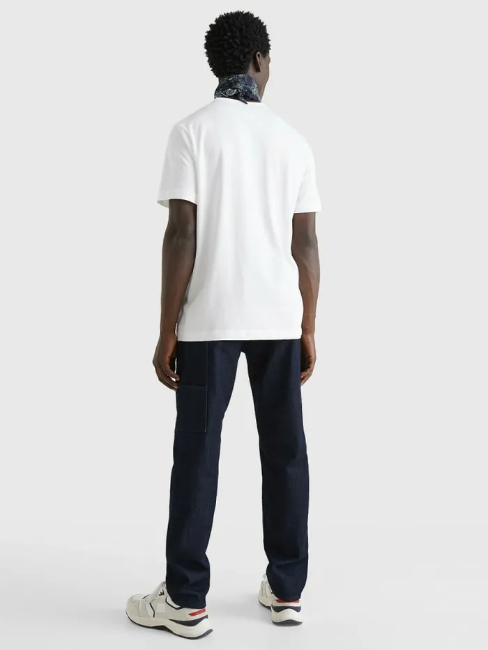 Tommy Hilfiger 1985 Collection Flag TShirt White Mens TShirts Popular