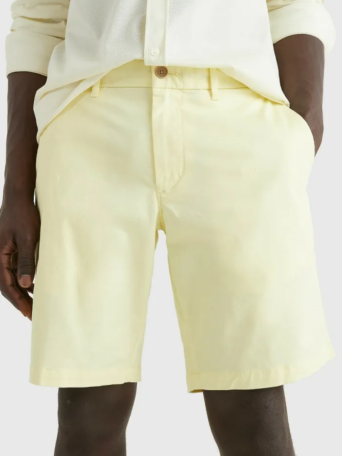 Tommy Hilfiger 1985 Collection Organic Cotton Shorts Lemon Twist Mens Shorts Sale Tommy Hilfiger 1985 Collection Organic Cotton Shorts Lemon Twist Mens Shorts Sale