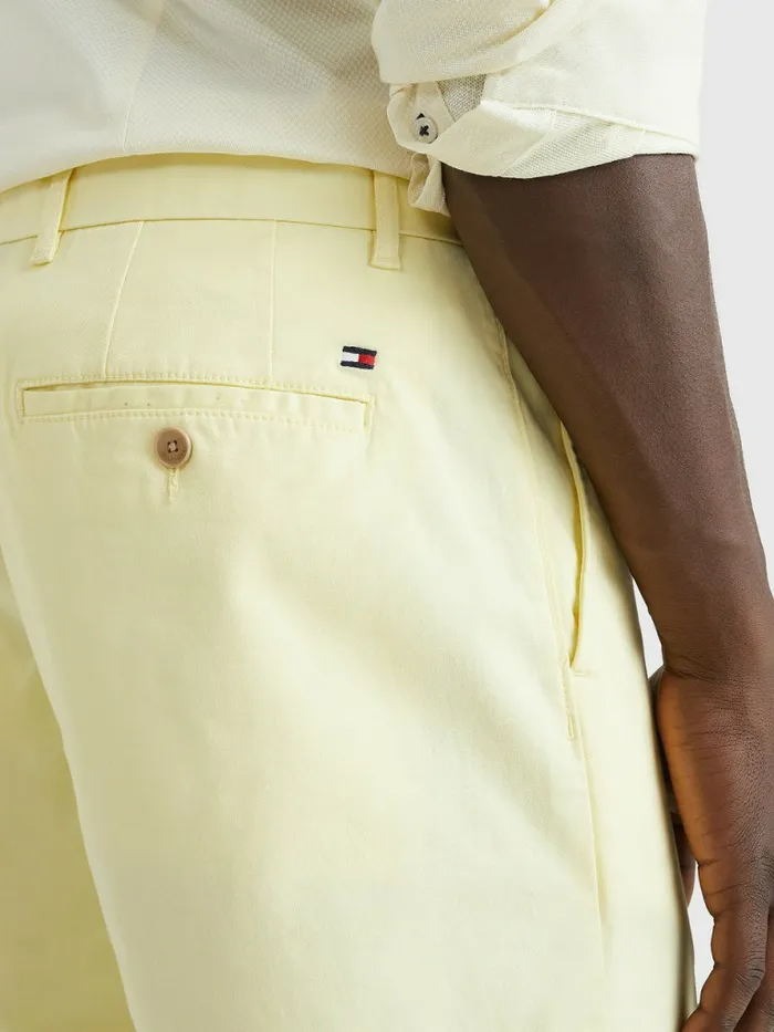 Tommy Hilfiger 1985 Collection Organic Cotton Shorts Lemon Twist Mens Shorts Sale
