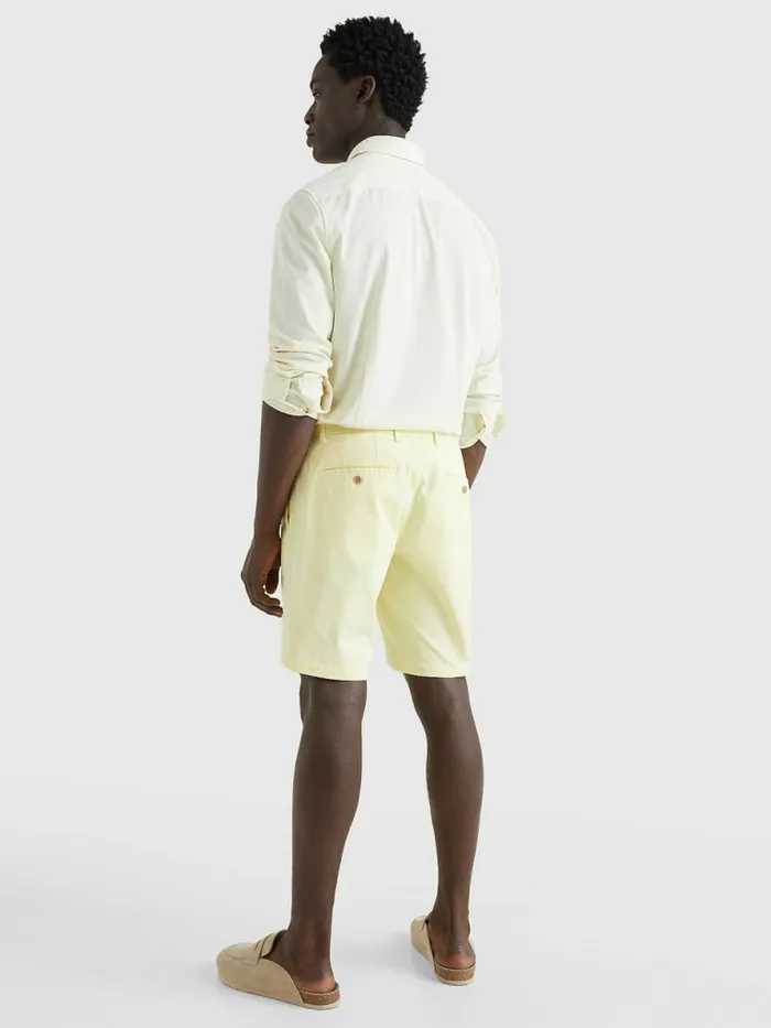 Tommy Hilfiger 1985 Collection Organic Cotton Shorts Lemon Twist Mens Shorts Sale