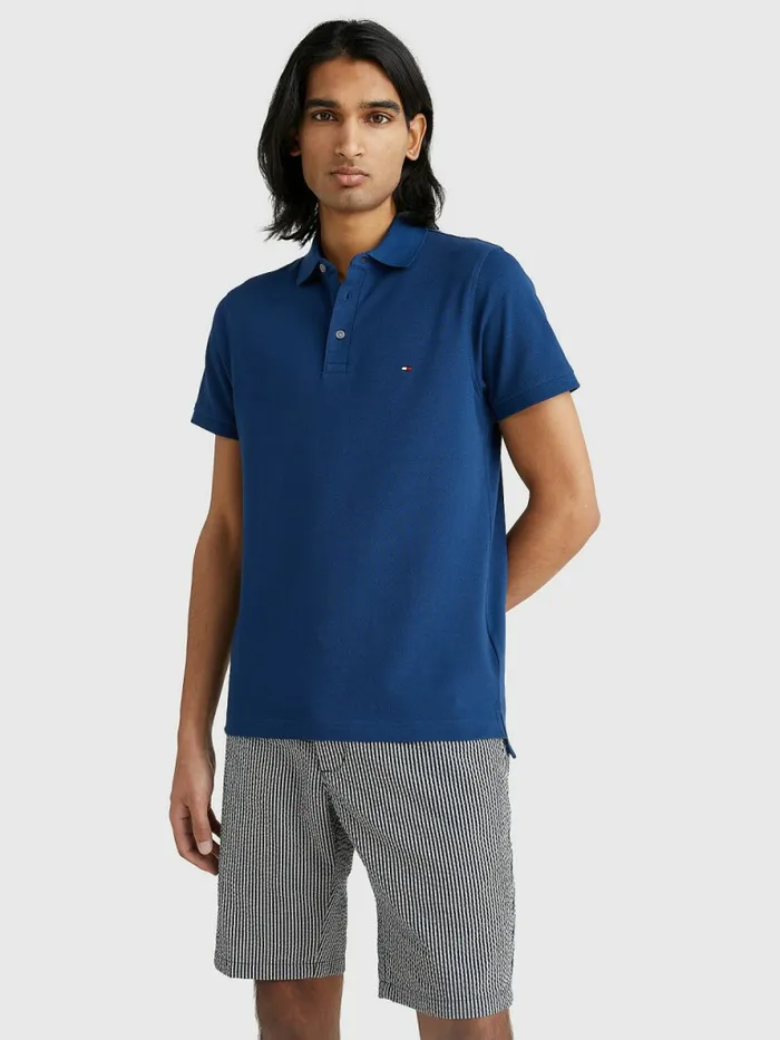 Tommy Hilfiger 1985 Collection Slim Fit Polo Twilight Indigo Mens Polo Shirts On Sale Tommy Hilfiger 1985 Collection Slim Fit Polo Twilight Indigo Mens Polo Shirts On Sale