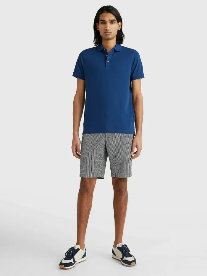 Tommy Hilfiger 1985 Collection Slim Fit Polo Twilight Indigo Mens Polo Shirts On Sale