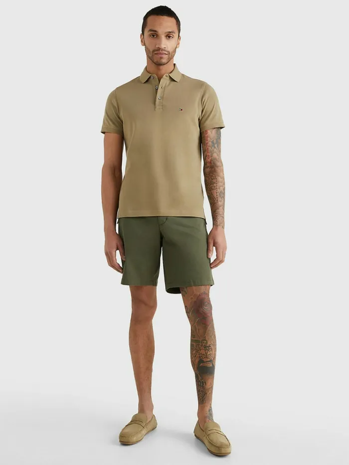 Tommy Hilfiger 1985 Collection Slim Fit Polo Woodridge Mens Polo Shirts Gift for Friend