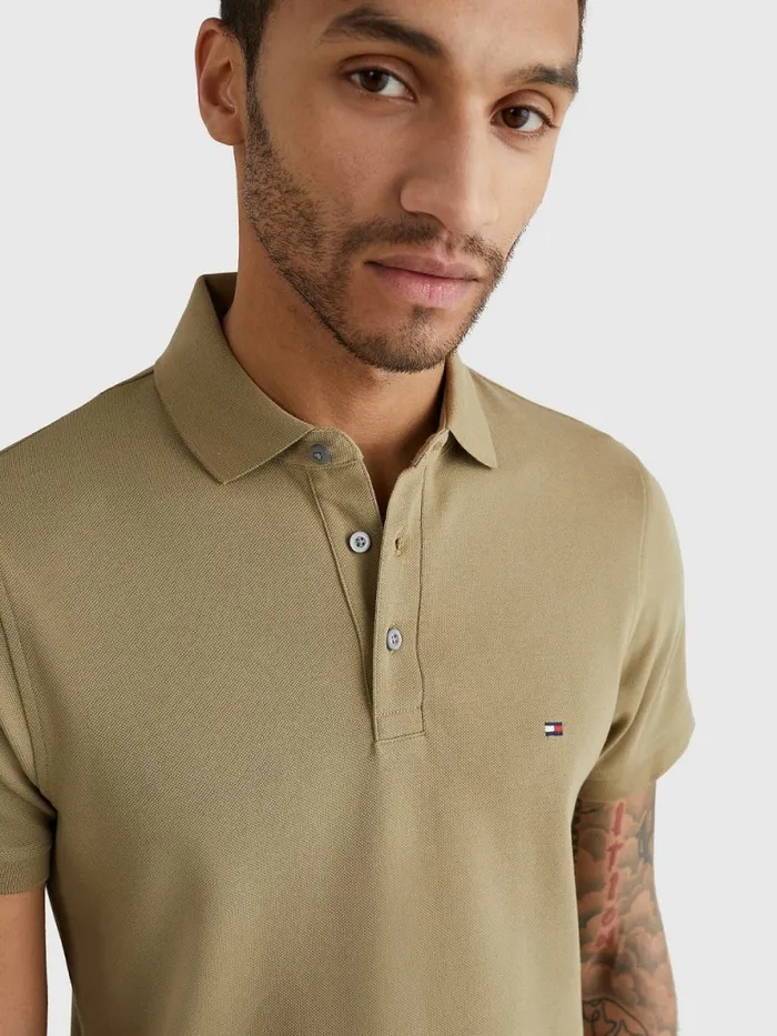 Tommy Hilfiger 1985 Collection Slim Fit Polo Woodridge Mens Polo Shirts Gift for Friend