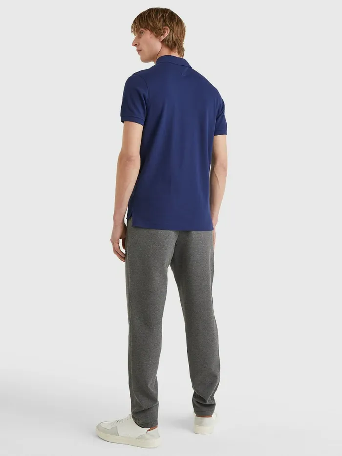 Tommy Hilfiger 1985 Collection Slim Fit Polo Yale Navy Mens Polo Shirts Sale
