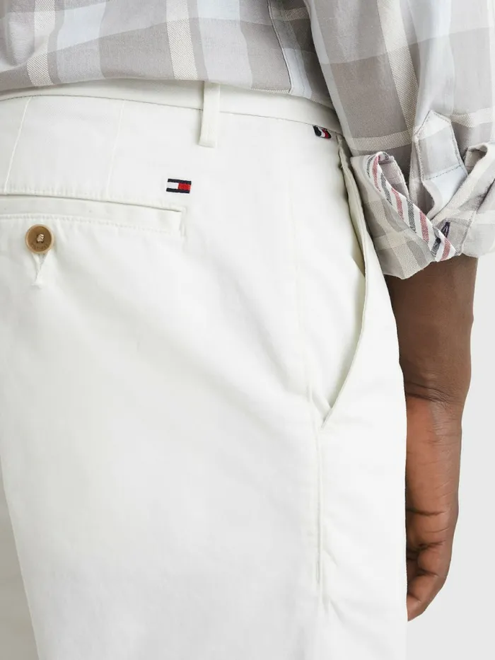 Tommy Hilfiger 1985 Collection Straight Chinos Ivory Mens Trousers