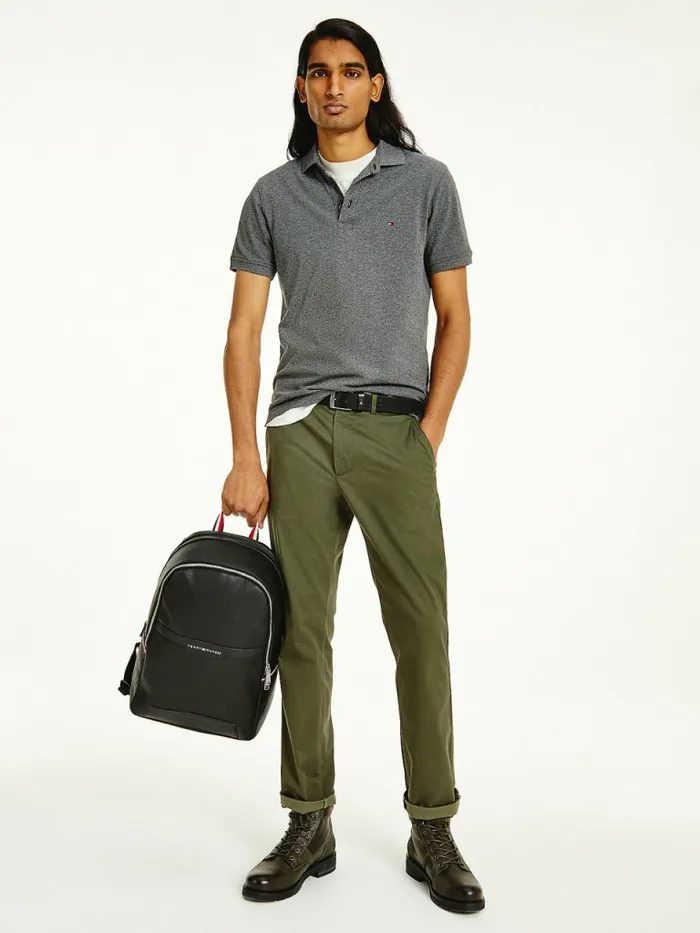 Tommy Hilfiger 1985 Collection Th Flex Organic Cotton Polo Dark Grey Heather Mens Polo Shirts Gift Ideas Tommy Hilfiger 1985 Collection Th Flex Organic Cotton Polo Dark Grey Heather Mens Polo Shirts Gift Ideas