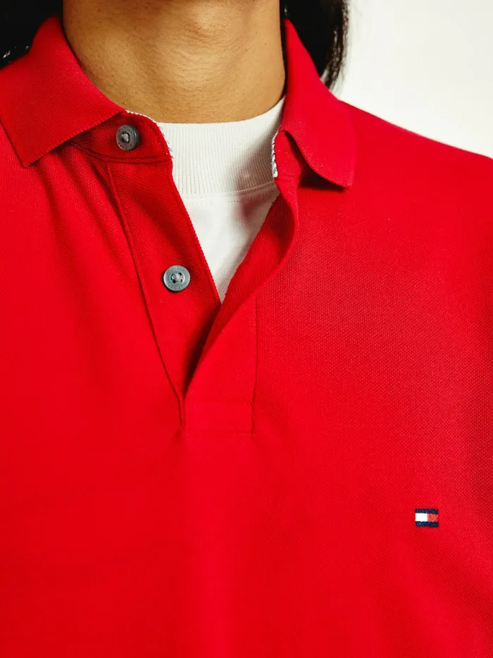 Tommy Hilfiger 1985 Collection Th Flex Polo Blazer Red Mens Polo Shirts Popular