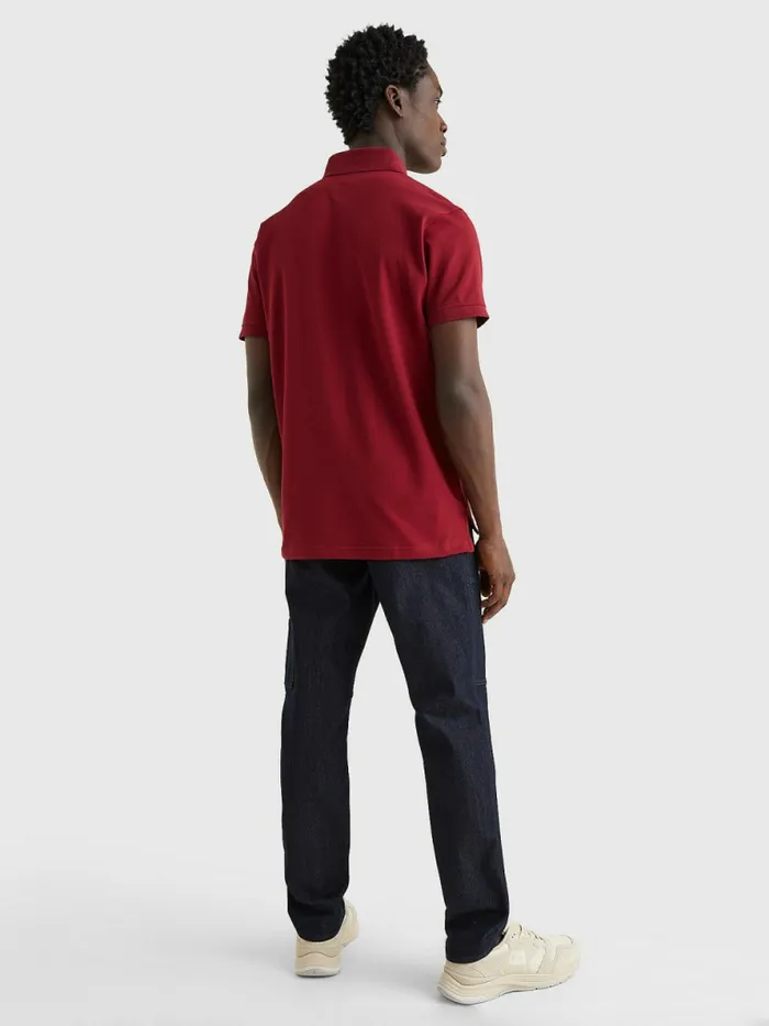 Tommy Hilfiger 1985 Collection Th Flex Polo Rouge Mens Polo Shirts Sale