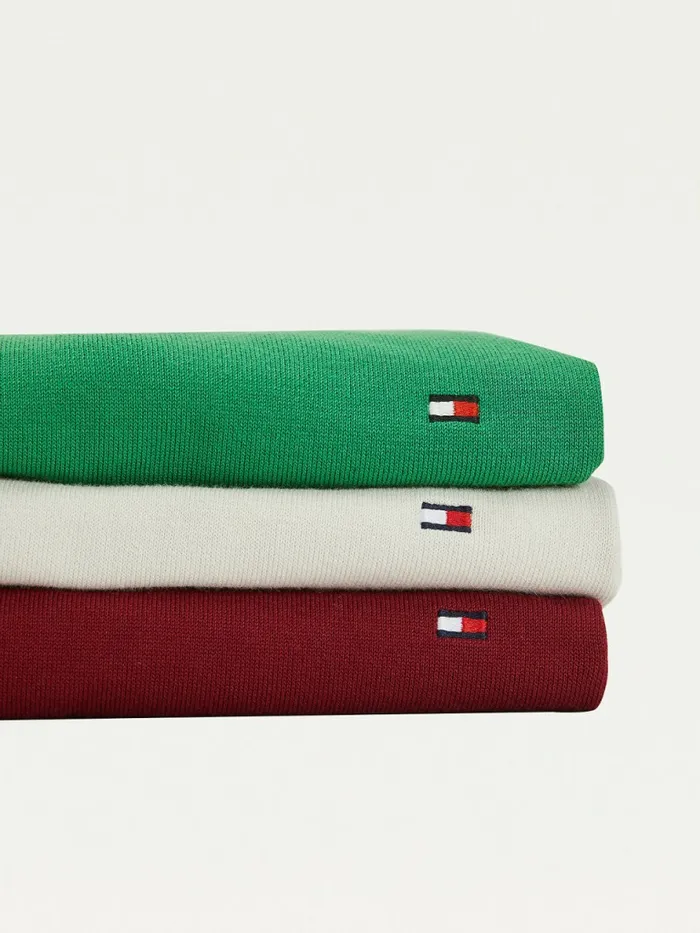 Tommy Hilfiger 1985 Collection Th Flex Sweatshirt Alaskan Green Mens Knitwear On Sale