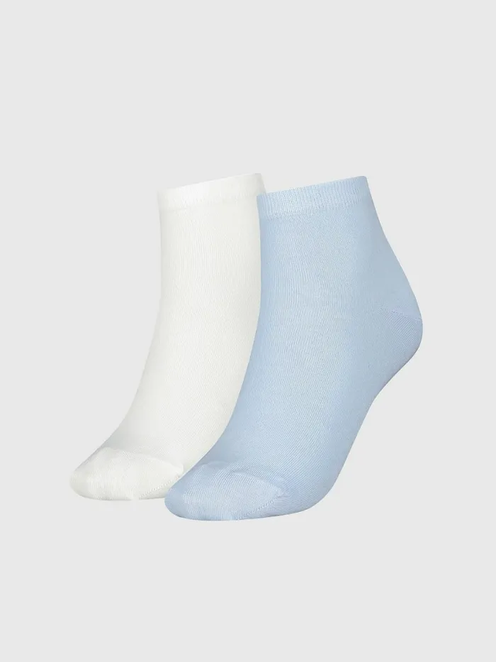 Tommy Hilfiger 2Pack Casual Short Socks Blue Womens Socks and Hosiery Gift for Friend Tommy Hilfiger 2Pack Casual Short Socks Blue Womens Socks and Hosiery Gift for Friend