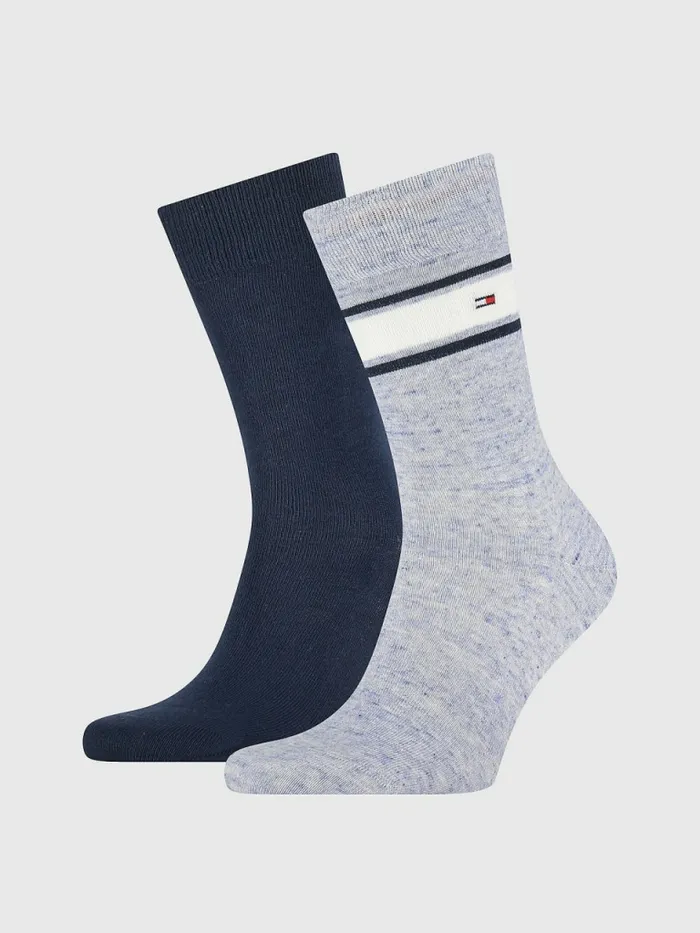Tommy Hilfiger 2Pack Multicolour Socks Blue Mens Socks Cheap On Sale