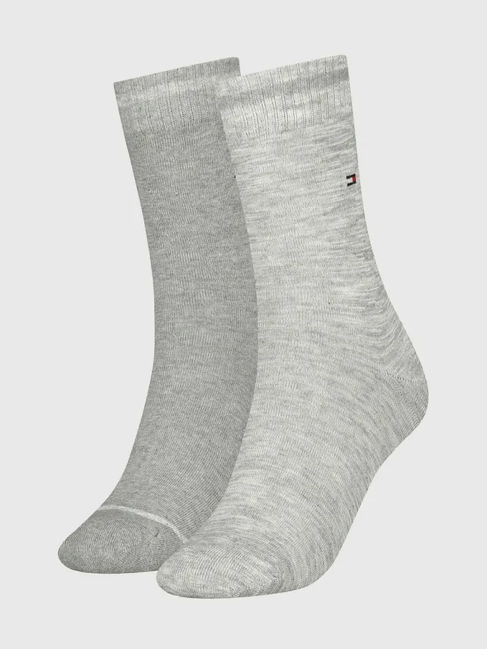 Tommy Hilfiger 2Pack Neppy Socks Lime Womens Socks and Hosiery Fashion
