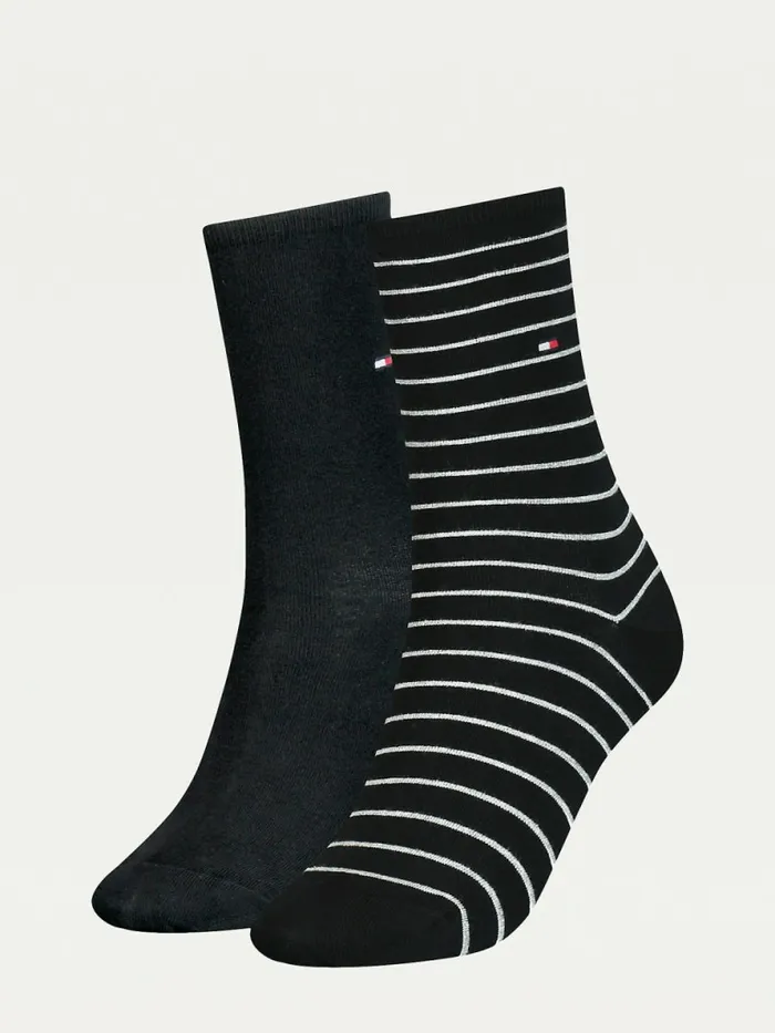 Tommy Hilfiger 2Pack Slim Stripe Socks Black Womens Socks and Hosiery Near Me Tommy Hilfiger 2Pack Slim Stripe Socks Black Womens Socks and Hosiery Near Me