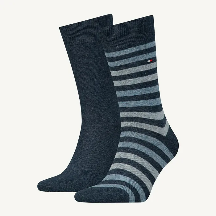 Tommy Hilfiger 2Pack Stripe Socks Jeans Mens Socks Popular