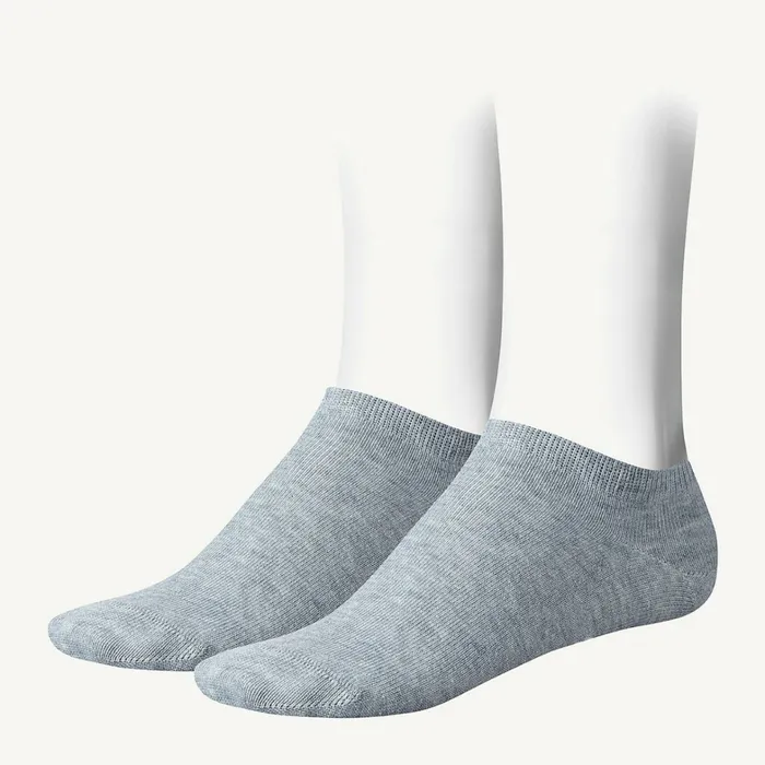 Tommy Hilfiger 2Pack Trainer Socks Middle Grey Melange Girls Underwear and Socks Gift Ideas