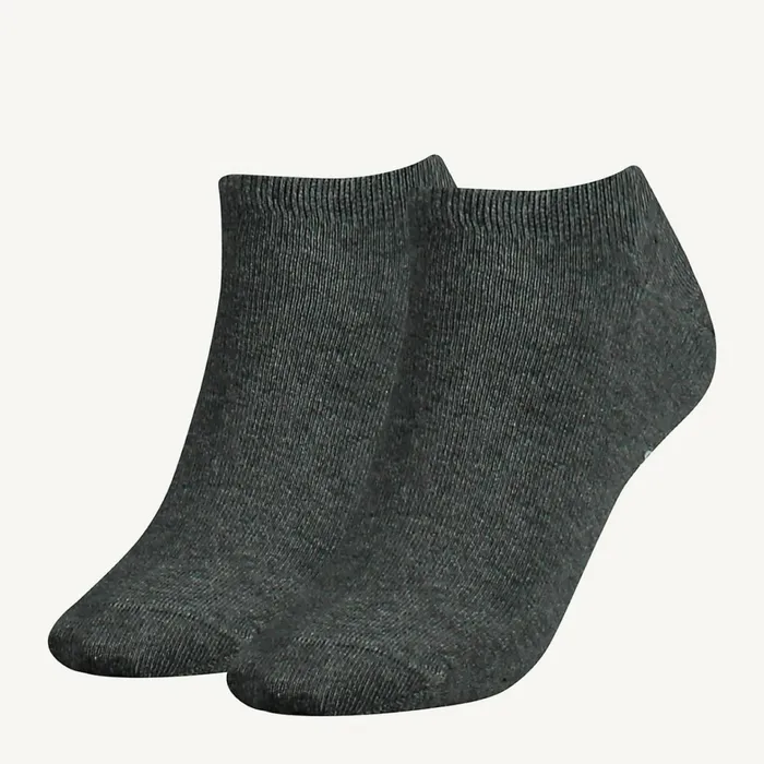 Tommy Hilfiger 2Pack Trainer Socks Middle Grey Melange Womens Socks and Hosiery Sale Tommy Hilfiger 2Pack Trainer Socks Middle Grey Melange Womens Socks and Hosiery Sale