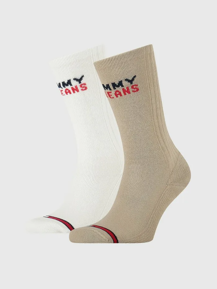 Tommy Hilfiger 2Pack Vintage Cut Socks Sand Womens Socks and Hosiery Near Me