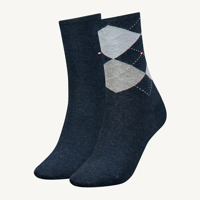 Tommy Hilfiger 2Pack Women8217s Diamond Check Socks Jeans Womens Essentials Online Tommy Hilfiger 2Pack Women8217s Diamond Check Socks Jeans Womens Essentials Online