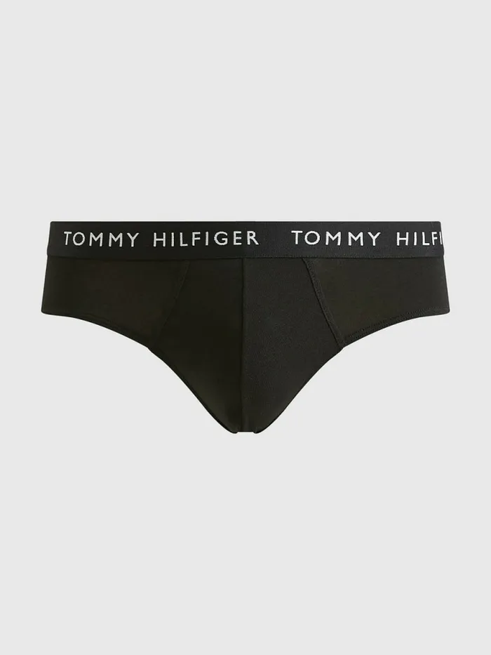 Tommy Hilfiger 3Pack Logo Waistband Briefs BlackBlackBlack Mens Underwear On Sale Tommy Hilfiger 3Pack Logo Waistband Briefs BlackBlackBlack Mens Underwear On Sale