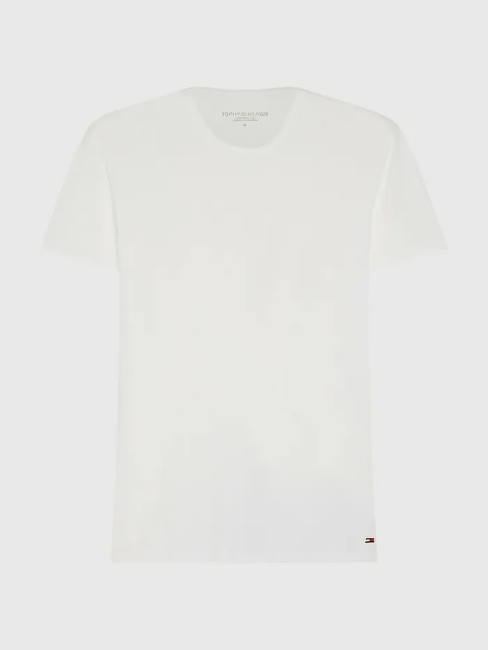 Tommy Hilfiger 3 Pack VNeck Cotton TShirts White Mens TShirts Online