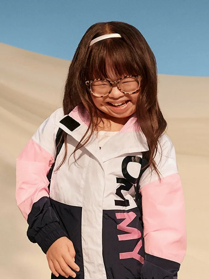 Tommy Hilfiger Adaptive ColourBlocked Logo Jacket Cotton Candy Girls Coats and Jackets Gift 4 You Tommy Hilfiger Adaptive ColourBlocked Logo Jacket Cotton Candy Girls Coats and Jackets Gift 4 You