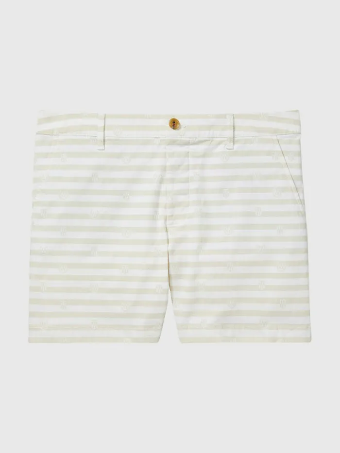 Tommy Hilfiger Adaptive Crest Shorts White DoveMulti Womens Tommy Adaptive Casaul Tommy Hilfiger Adaptive Crest Shorts White DoveMulti Womens Tommy Adaptive Casaul