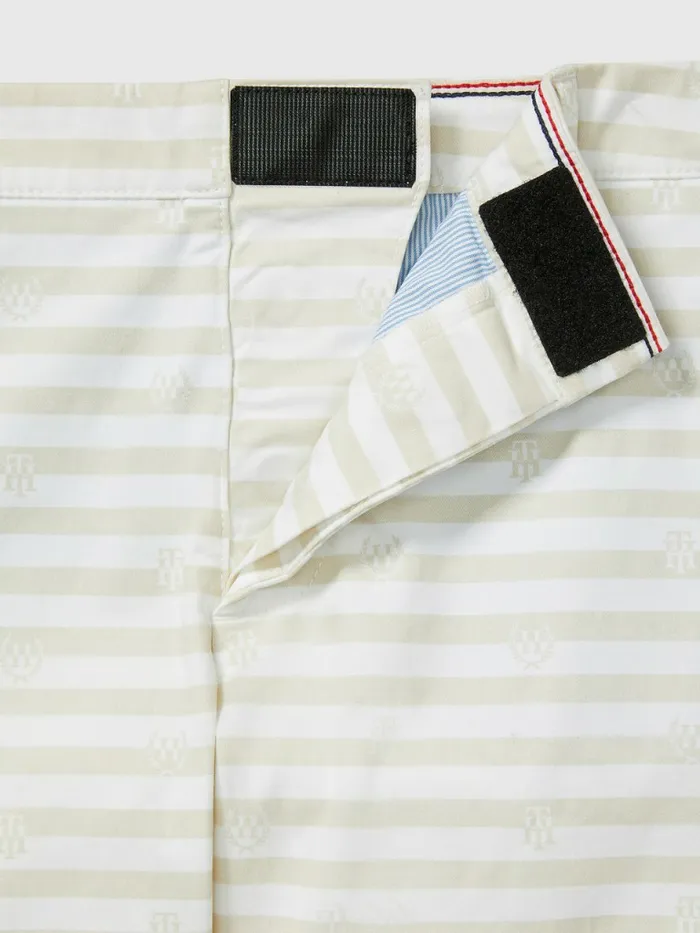Tommy Hilfiger Adaptive Crest Shorts White DoveMulti Womens Tommy Adaptive Casaul