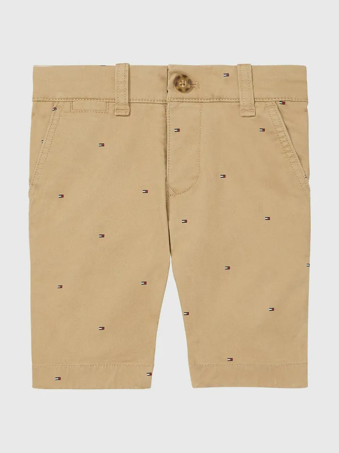 Tommy Hilfiger Adaptive Flag Shorts Khaki Tan Boys Trousers and Shorts On Sale Tommy Hilfiger Adaptive Flag Shorts Khaki Tan Boys Trousers and Shorts On Sale