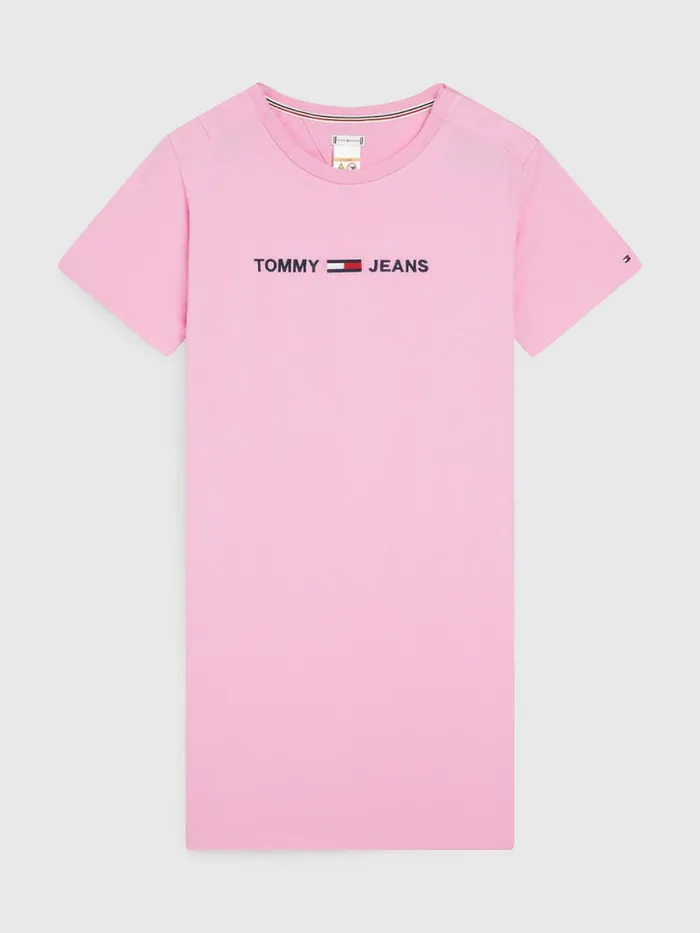 Tommy Hilfiger Adaptive Flag TShirt Dress Madeleine Rose Womens Dresses and Jumpsuits For Sale Tommy Hilfiger Adaptive Flag TShirt Dress Madeleine Rose Womens Dresses and Jumpsuits For Sale