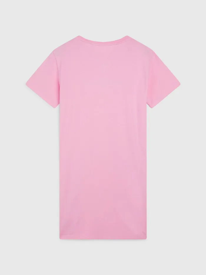 Tommy Hilfiger Adaptive Flag TShirt Dress Madeleine Rose Womens Dresses and Jumpsuits For Sale