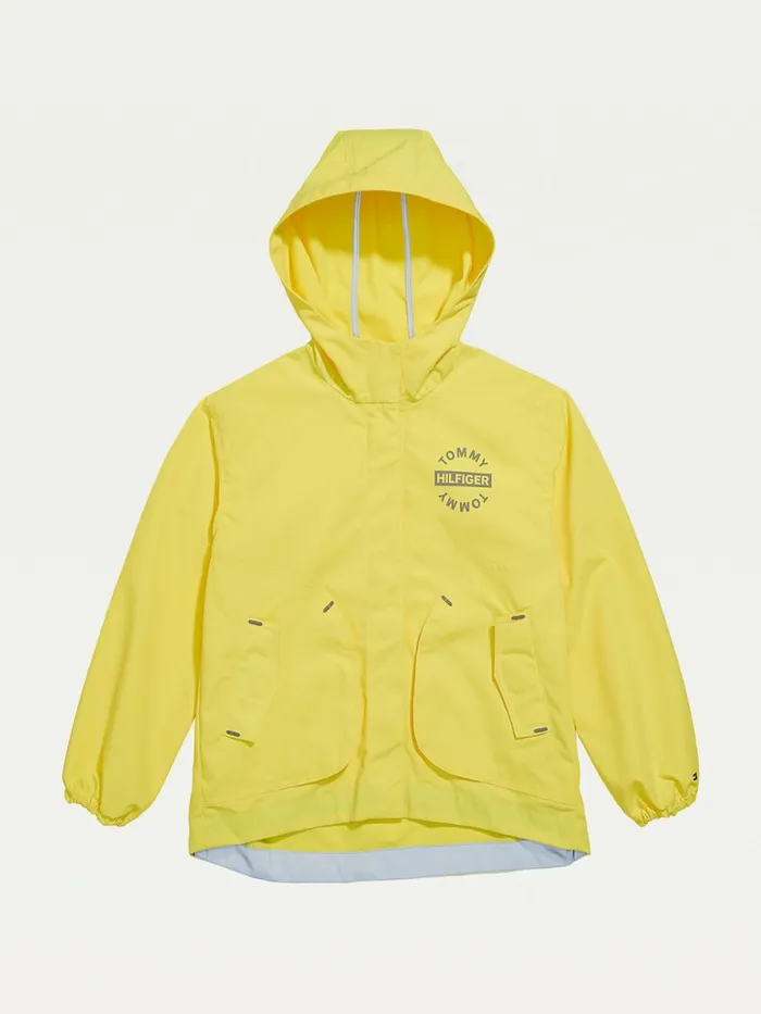 Tommy Hilfiger Adaptive Magnetic Closure Hooded Jacket Banana Peel Girls Coats and Jackets Cheap On Sale Tommy Hilfiger Adaptive Magnetic Closure Hooded Jacket Banana Peel Girls Coats and Jackets Cheap On Sale