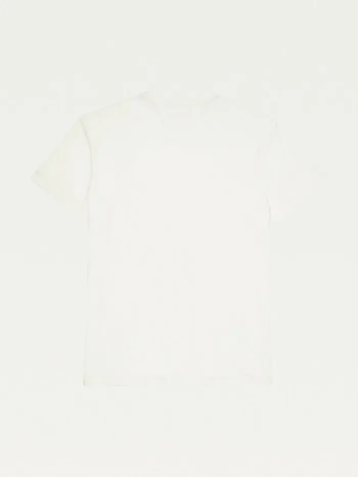 Tommy Hilfiger Adaptive Mountain Logo Graphic TShirt Snow White Mens TShirts Gift Ideas