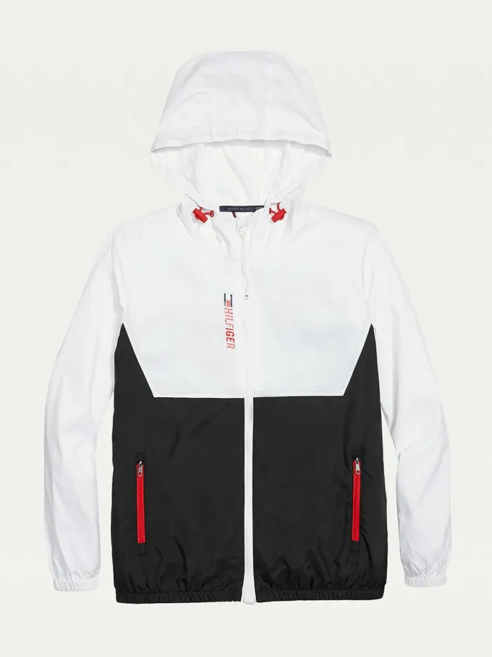 Tommy Hilfiger Adaptive Packable ColourBlocked Jacket Bright WhiteMulti Womens Coats and Jackets Casaul Tommy Hilfiger Adaptive Packable ColourBlocked Jacket Bright WhiteMulti Womens Coats and Jackets Casaul