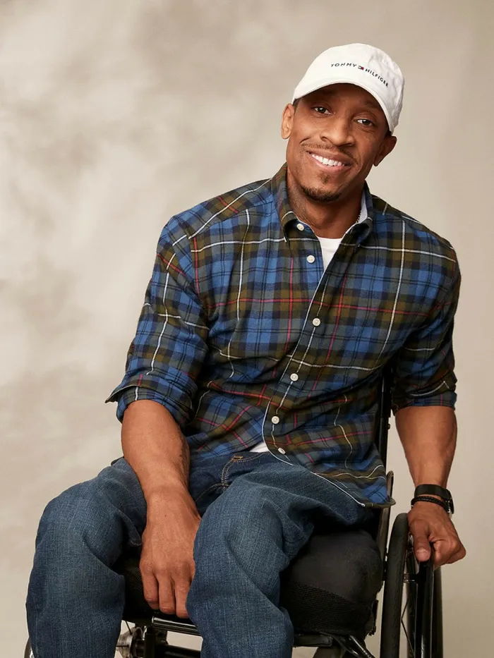 Tommy Hilfiger Adaptive Plaid Check Regular Fit Shirt Green Cliffs Mens Tommy Adaptive Tommy Hilfiger Adaptive Plaid Check Regular Fit Shirt Green Cliffs Mens Tommy Adaptive