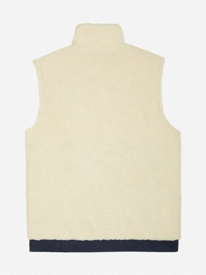 Tommy Hilfiger Adaptive Recycled Reversible Vest Snow White Mens Tommy Adaptive