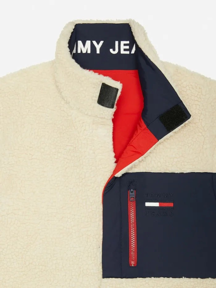 Tommy Hilfiger Adaptive Recycled Reversible Vest Snow White Mens Tommy Adaptive