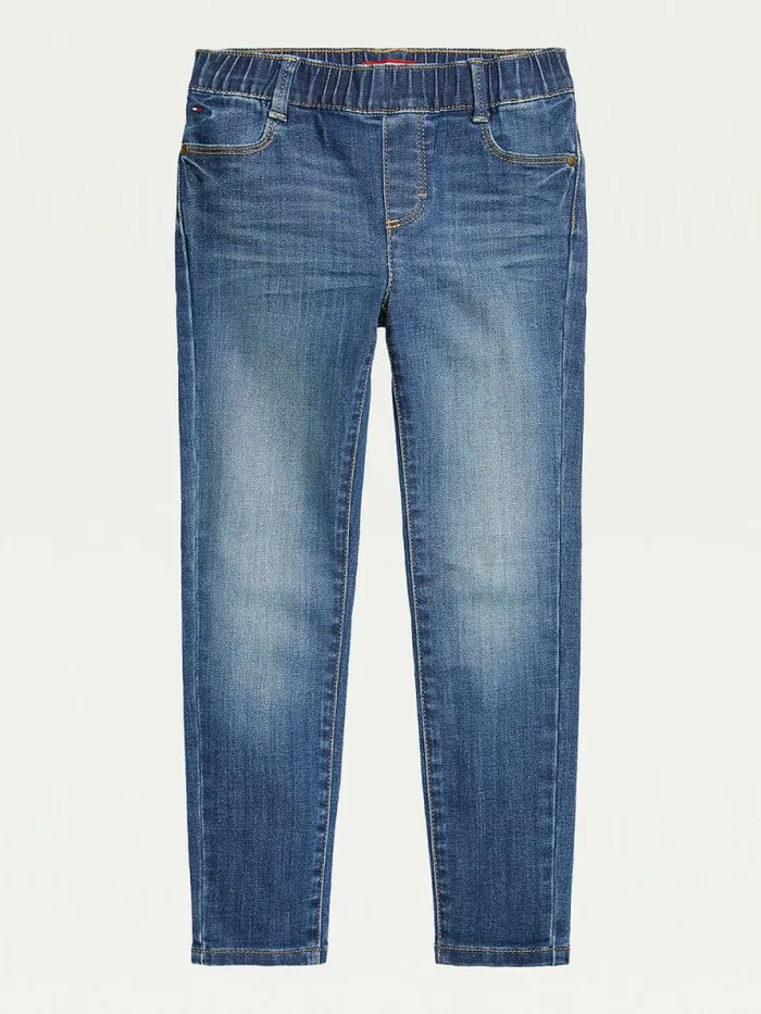 Tommy Hilfiger Adaptive Seated Fit Skinny Jeans Toni Wash Girls Jeans Online