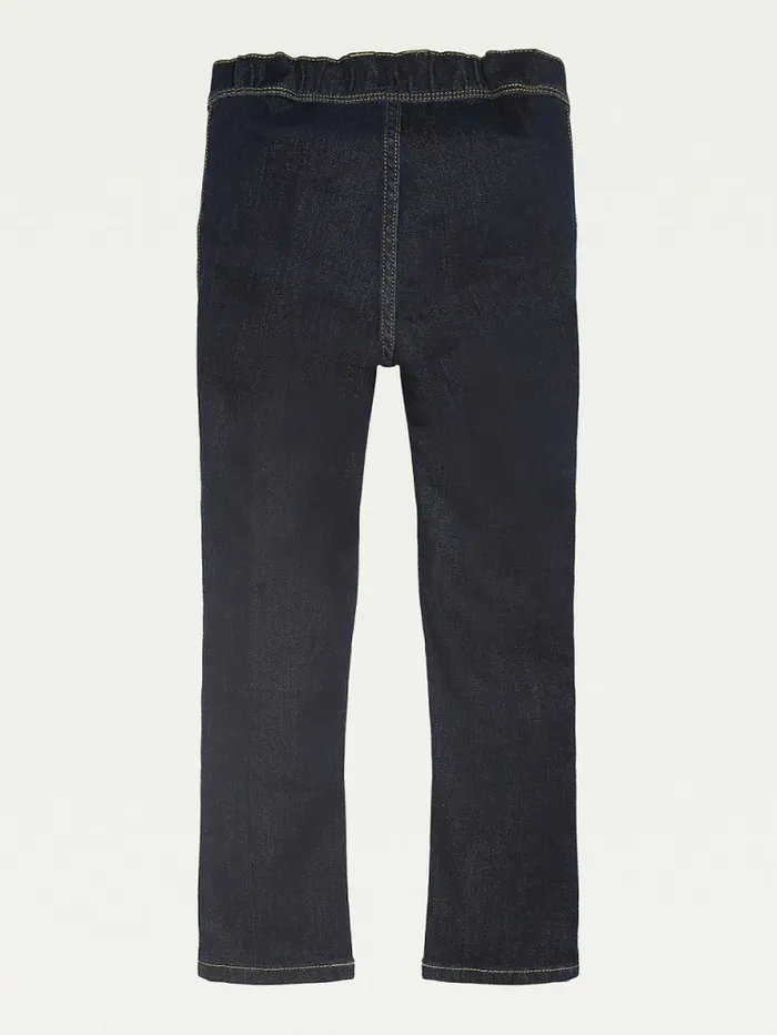 Tommy Hilfiger Adaptive Seated Fit Slim Straight Jeans Canyon Lake Wash Std48700 Girls Jeans Gift Ideas