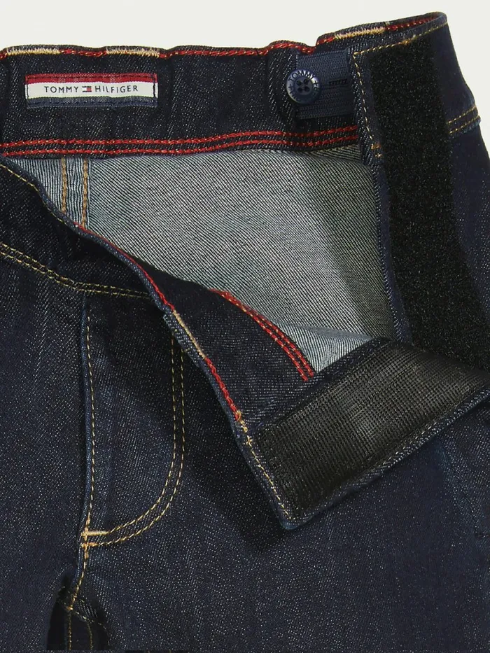 Tommy Hilfiger Adaptive Seated Fit Slim Straight Jeans Canyon Lake Wash Std48700 Girls Jeans Gift Ideas